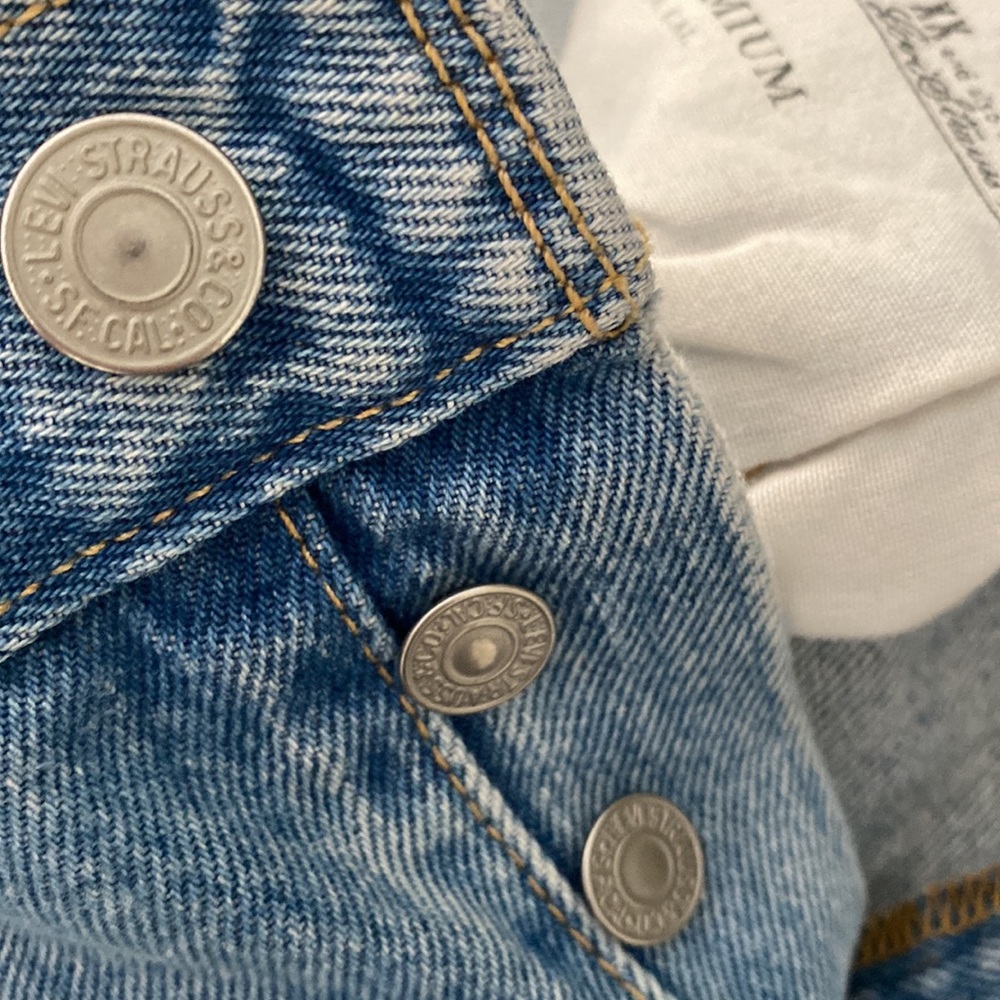 Levi’s 501 Button Fly Cutoffs - image 5